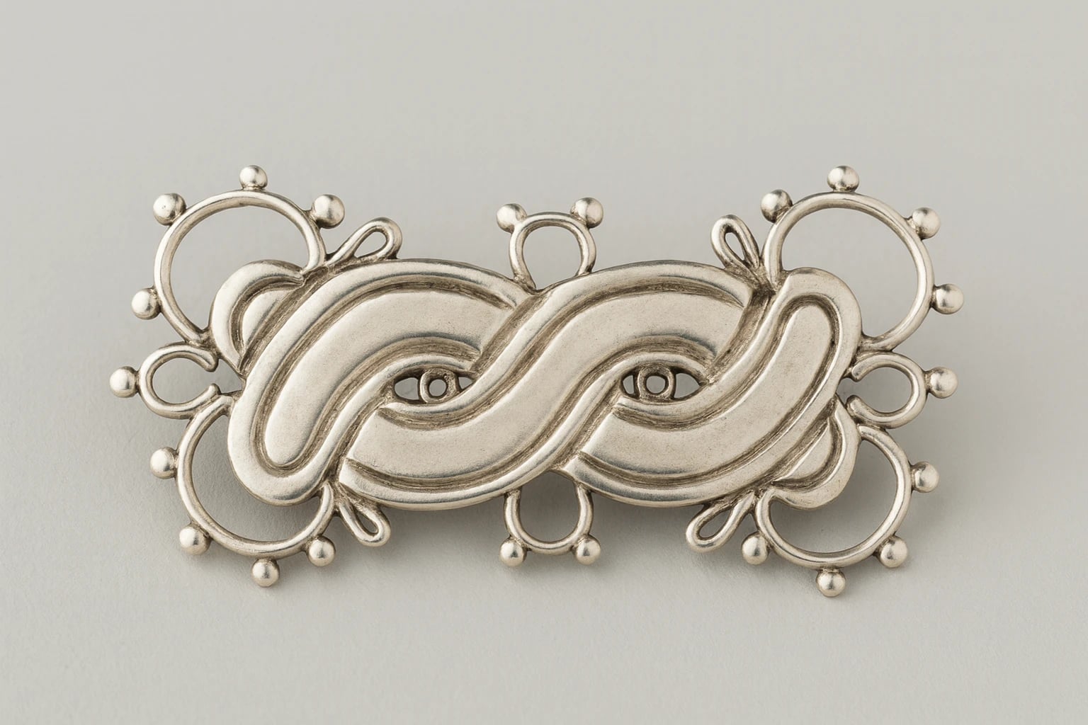 William Spratling Aztec Mask Brooch