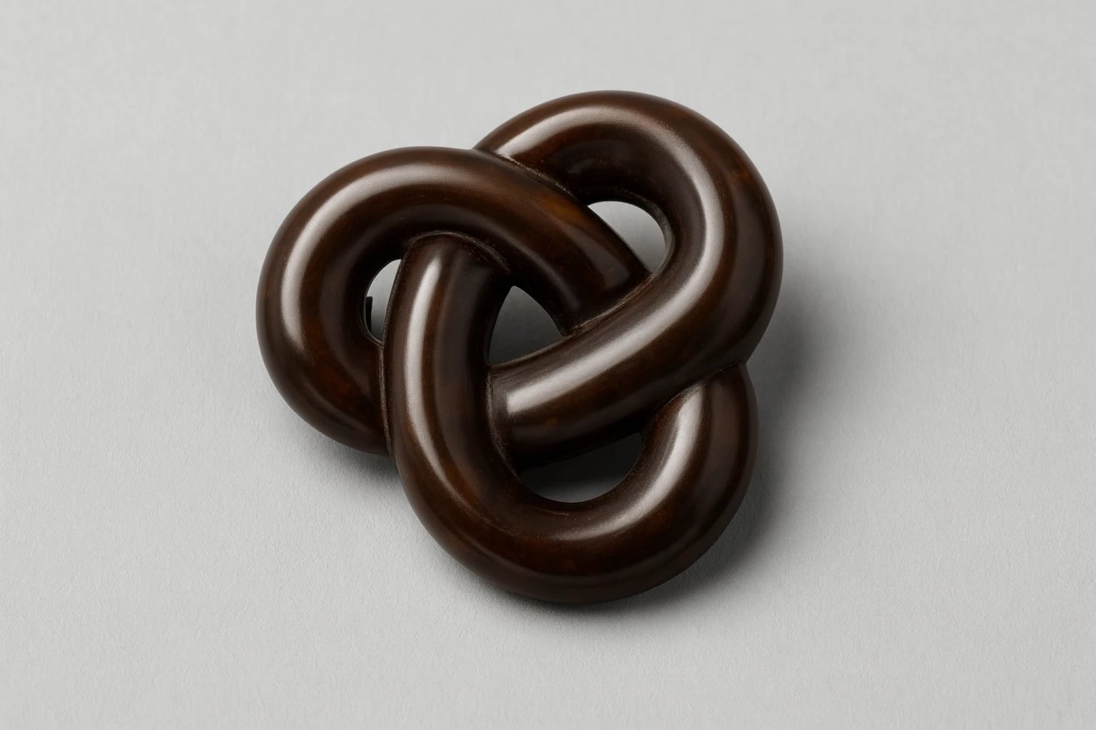 William Spratling Tortoise Shell Loop Brooch