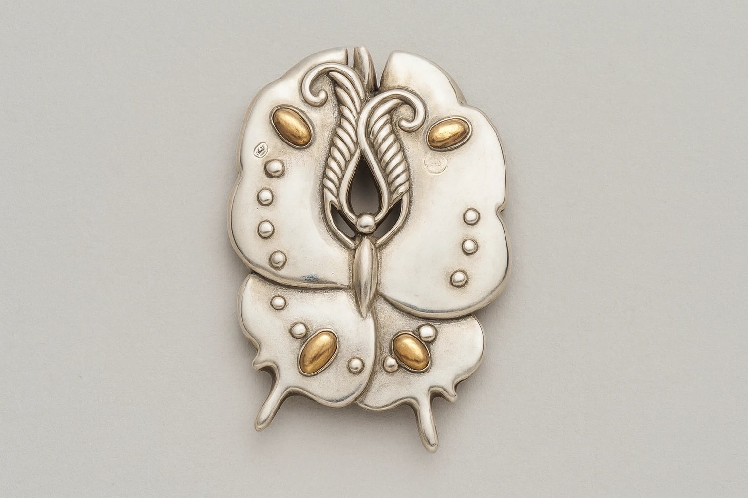 William Spratling Butterfly with Bronze Markings