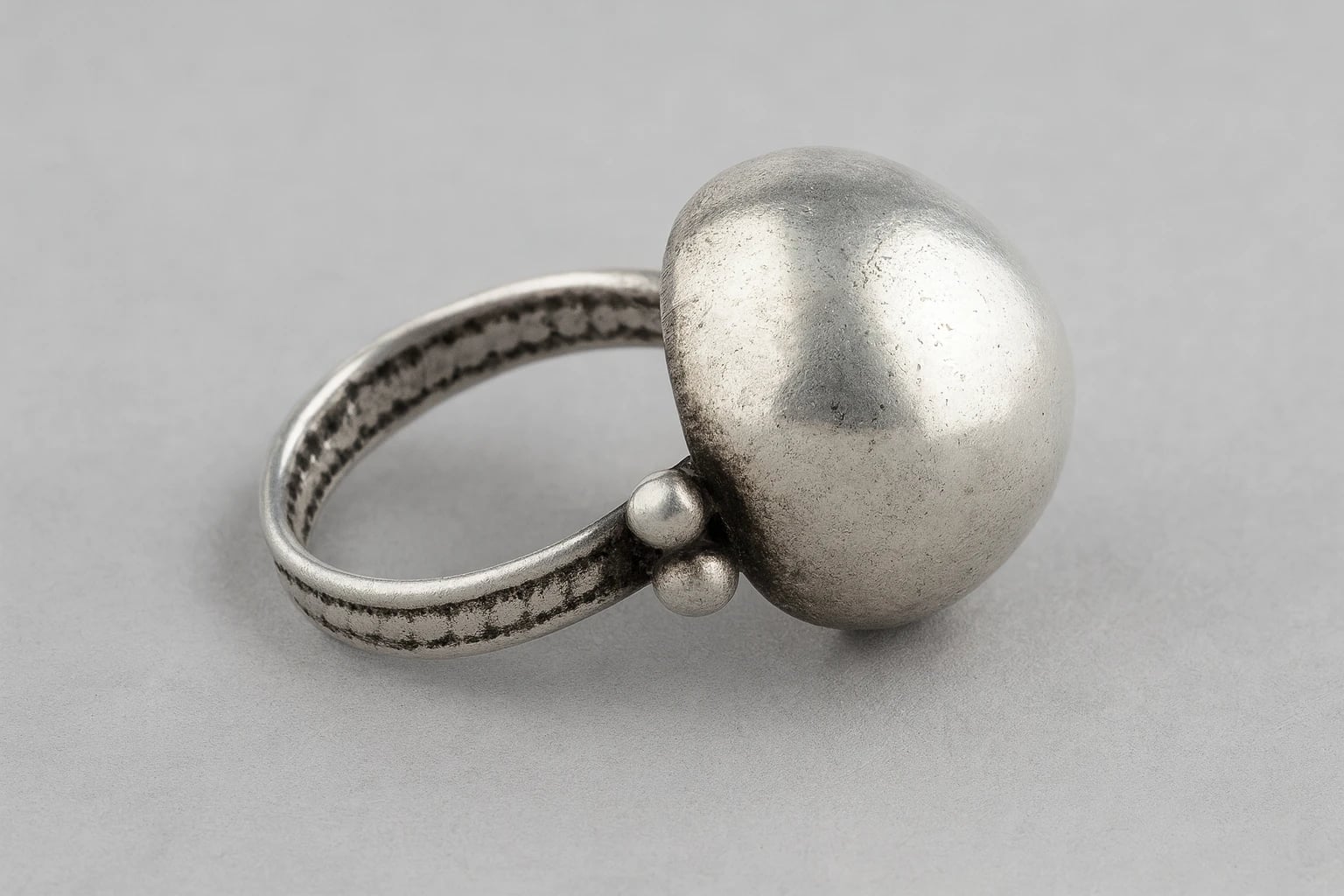 William Spratling Silver Ball Ring