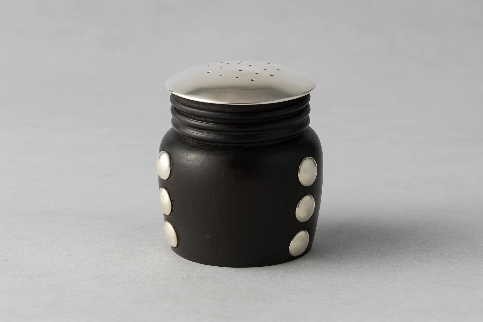 William Spratling Ebony Ball Pepper Shaker