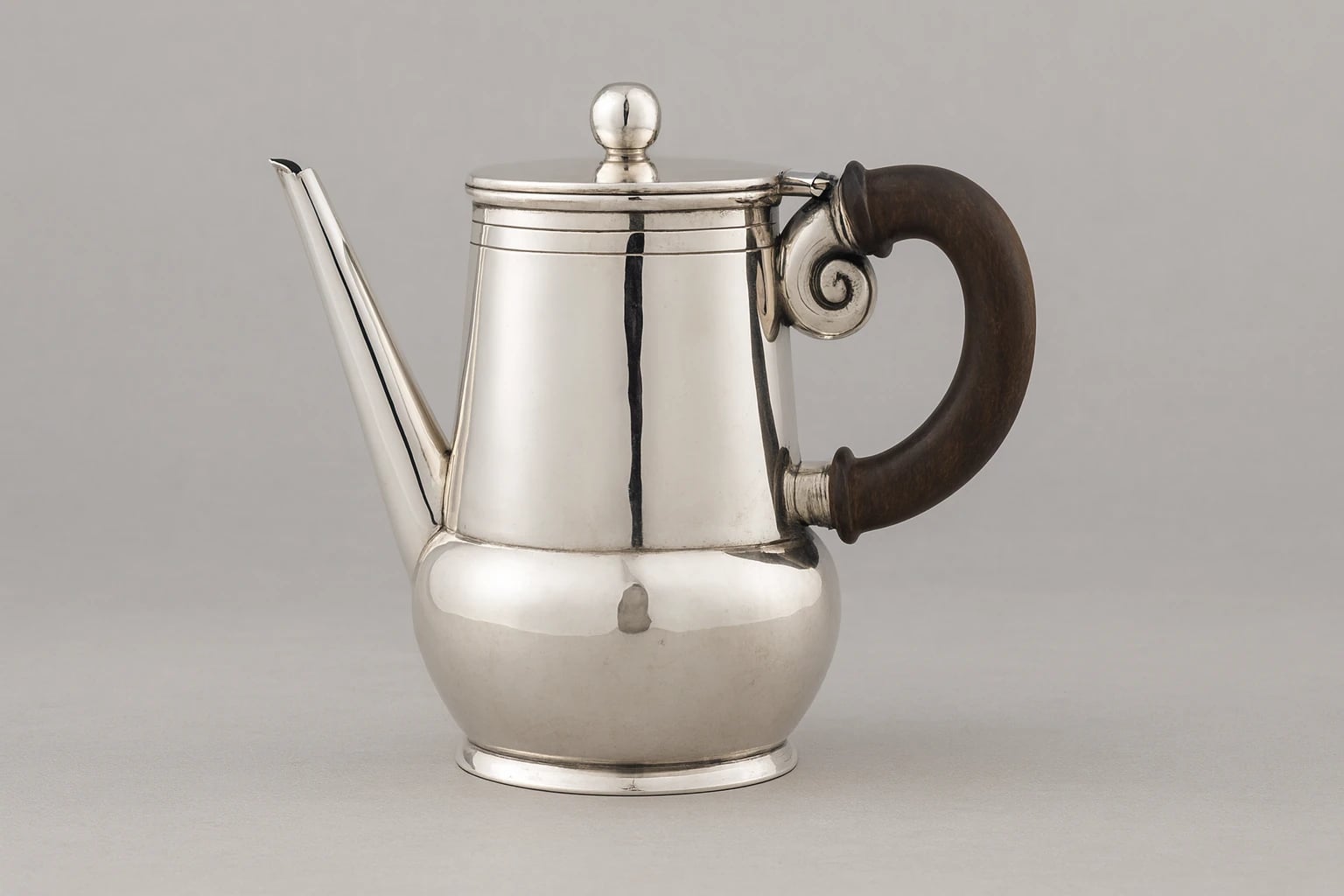 William Spratling Ovalado Conch Motif Teapot