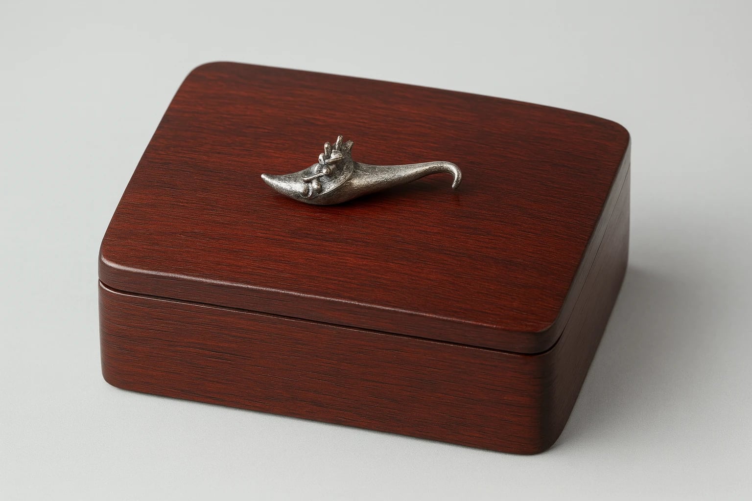 William Spratling Rosewood Box with Detachable Lid