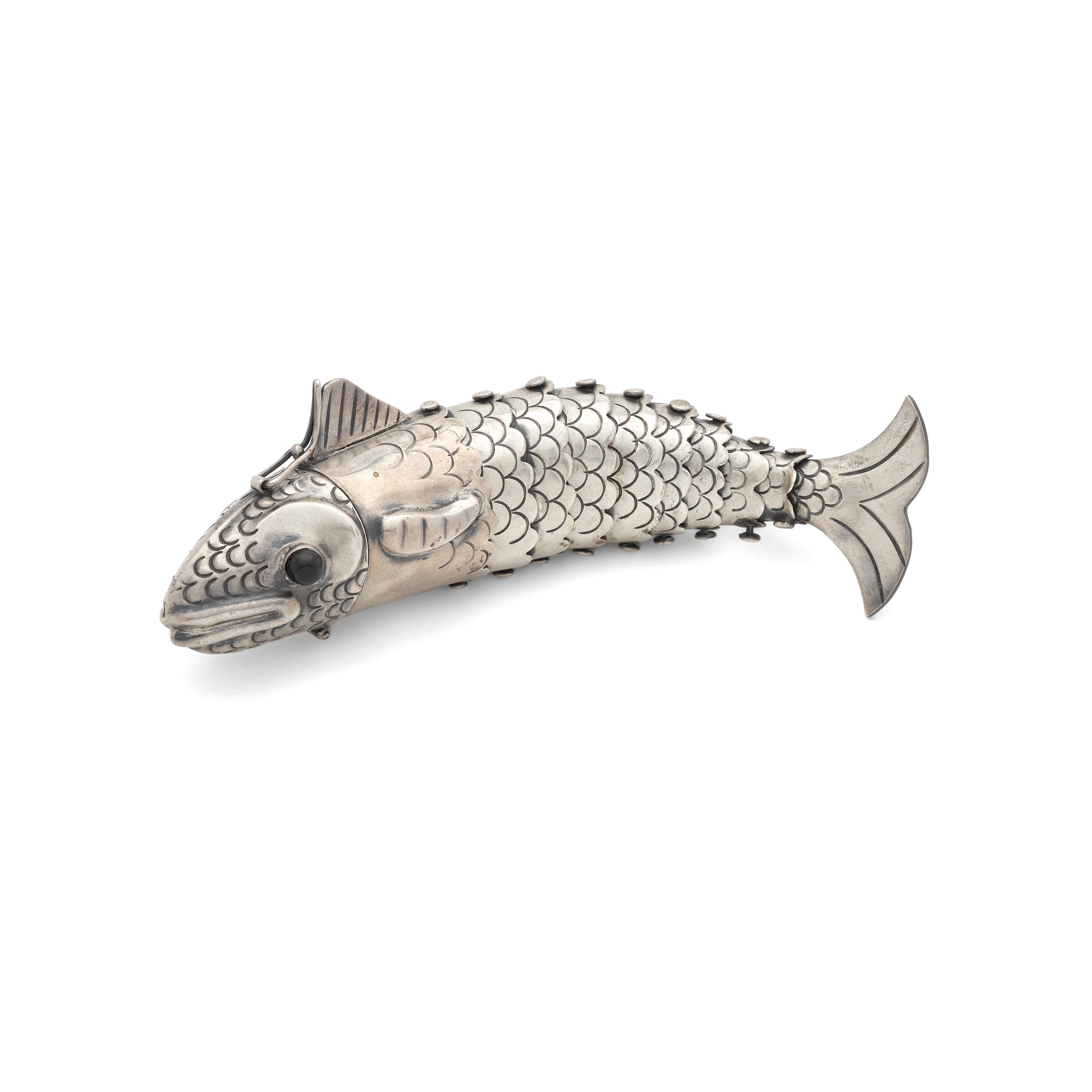 William Spratling Articulated Fish Box