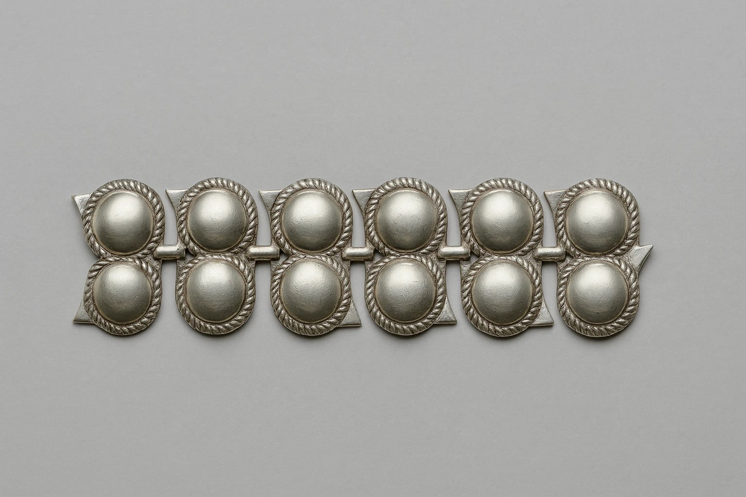 William Spratling Silson Owl Bracelet of Six Links