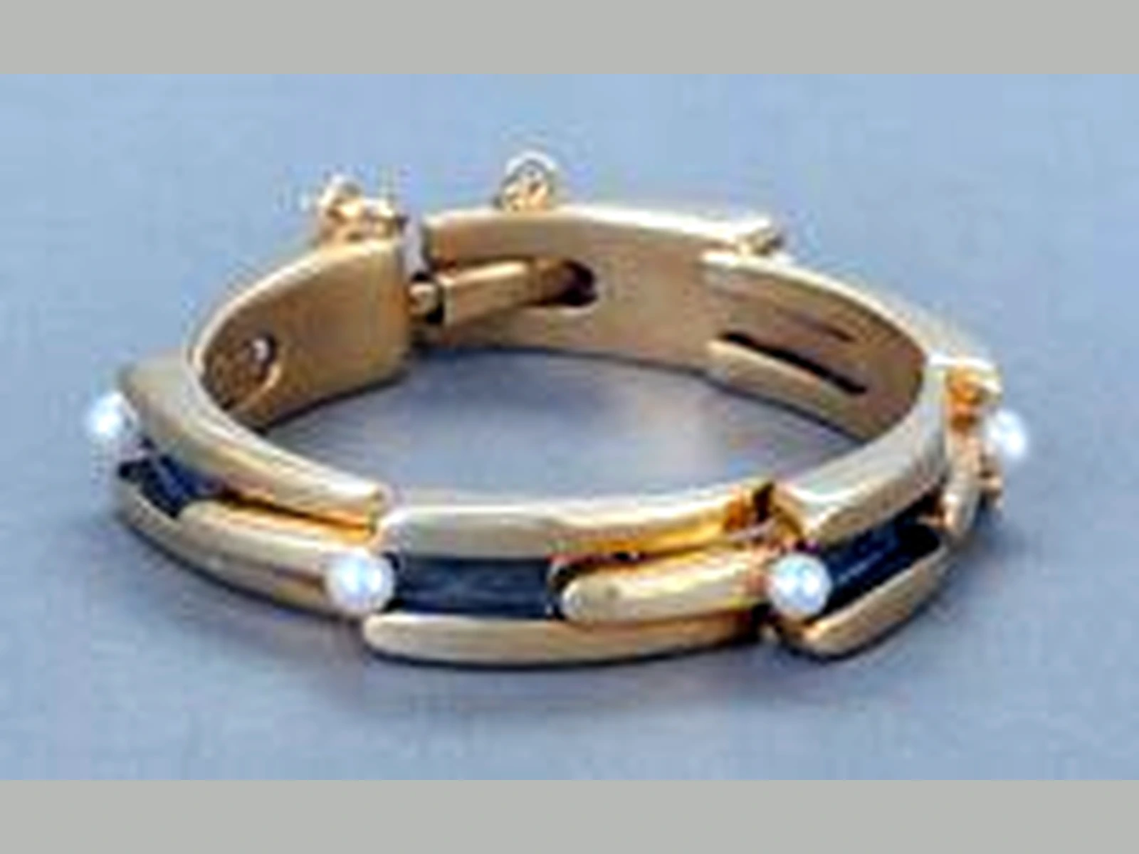 Salvador Terán Silver and Pearl Bracelet