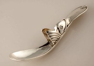 William Spratling Aztec Duck Spoon